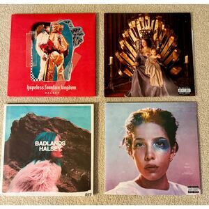 Halsey Vinyl Lot 4 LPs – Badlands, Manic, Hopeless Fountain Kingdom + 1